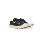 Men’s Paris Low Top Sneaker in Black - Image 2
